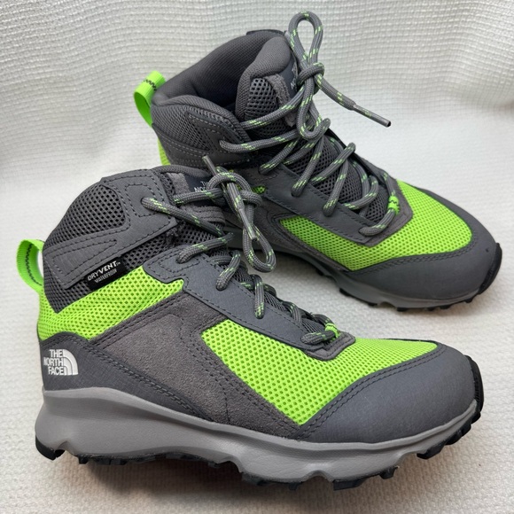The North Face Junior Hedgehog II Mid Waterproof Hiking Boots, boy Size 2.5 - Picture 1 of 15